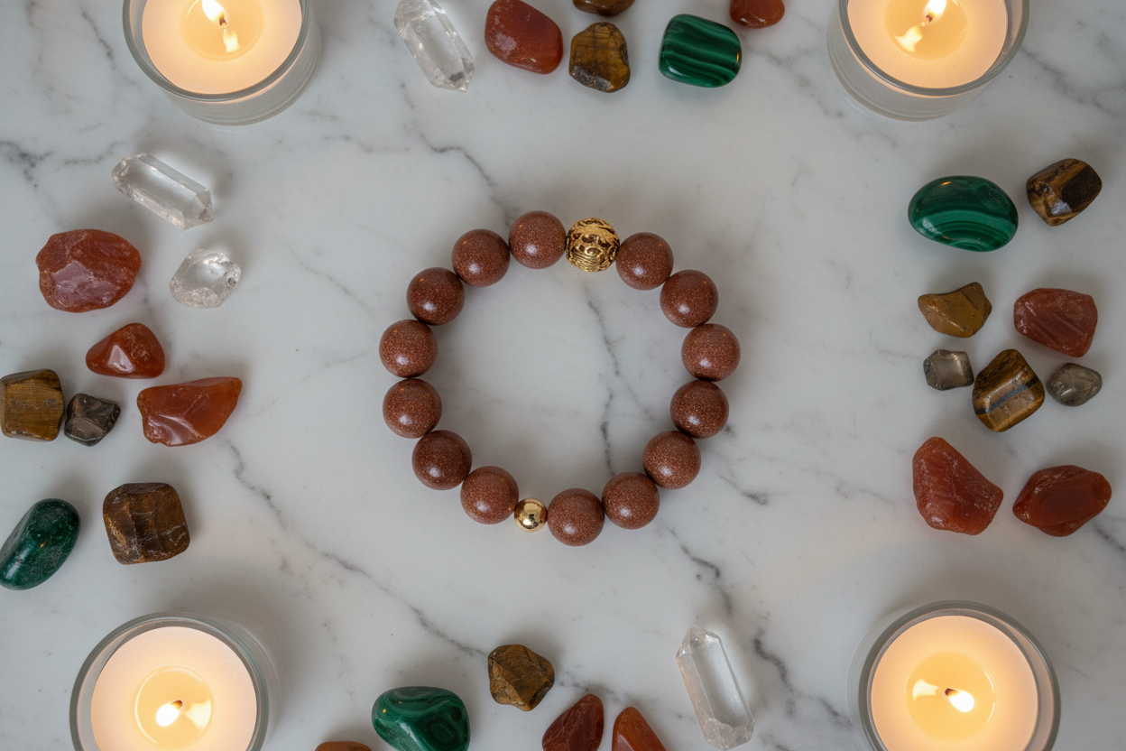 Brown Sandstone Flat Lay