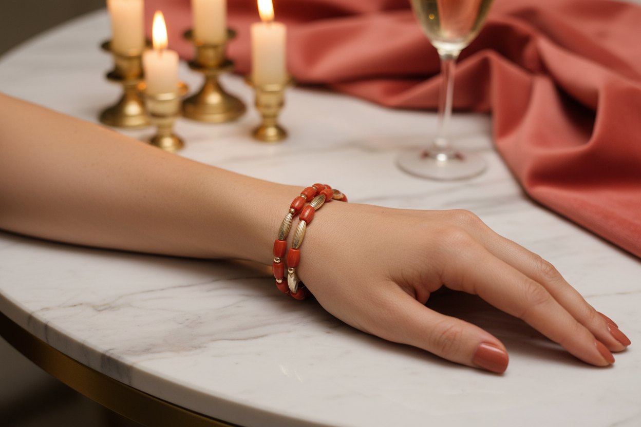 Coral Tube Worn