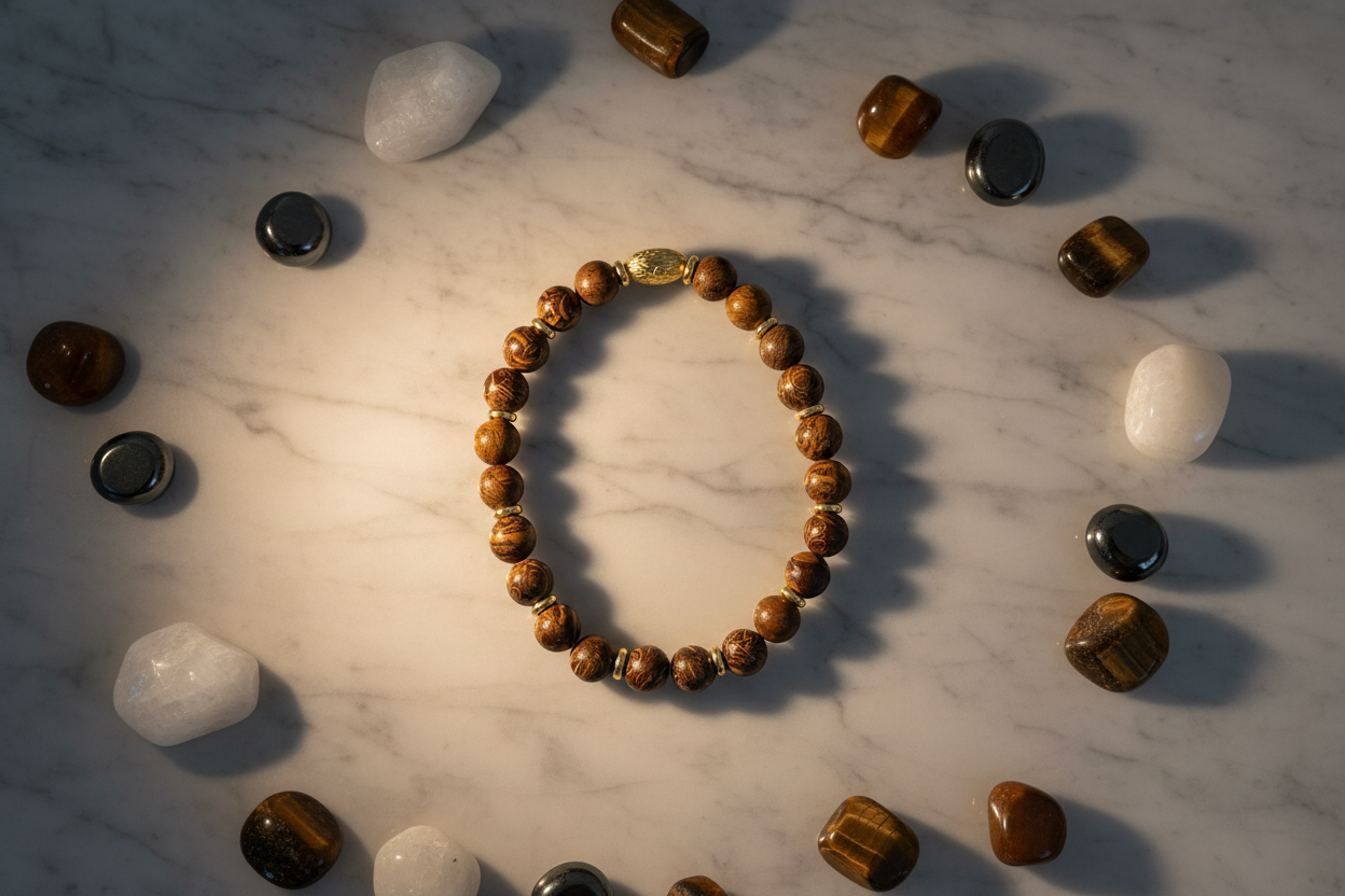 Elephant Skin Jasper Flat Lay