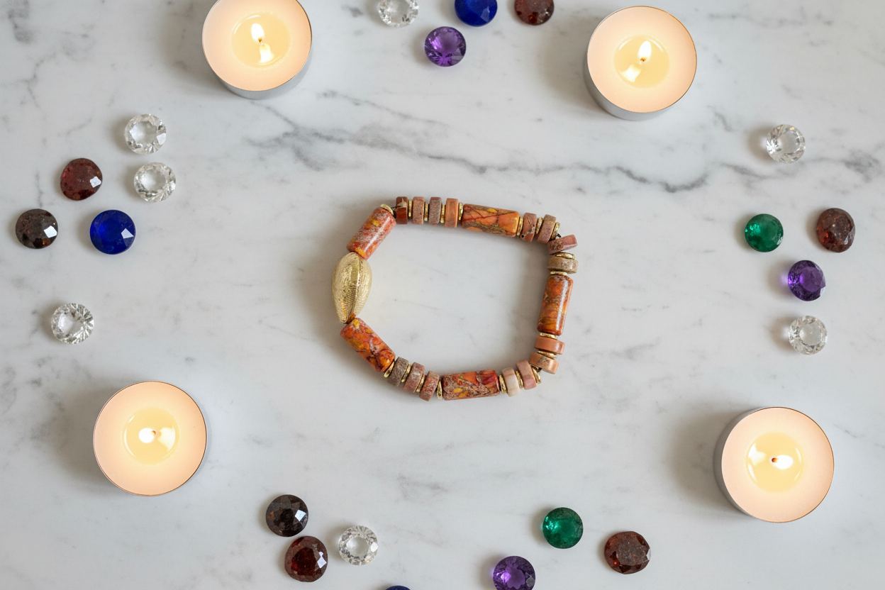 Jasper Heart Flat Lay