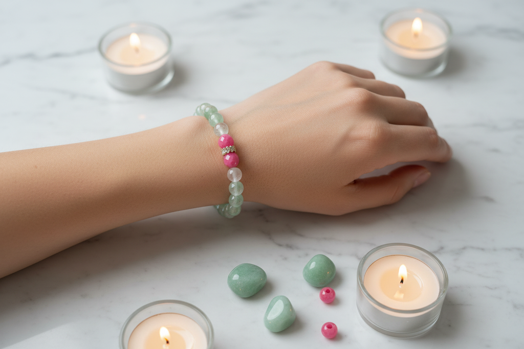 Mint Green Jade Worn