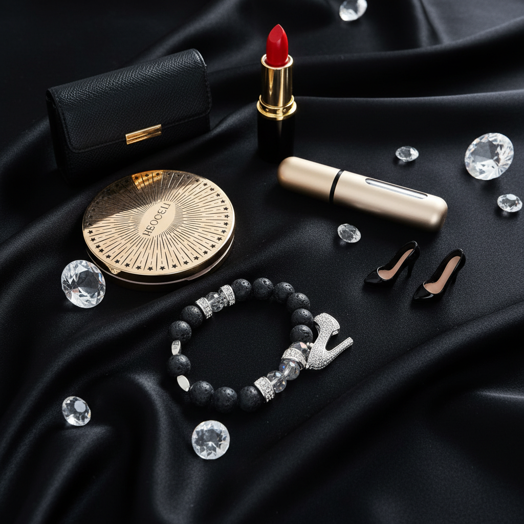 She Walks in Beauty Charm Bracelet - Lifestyle Shot